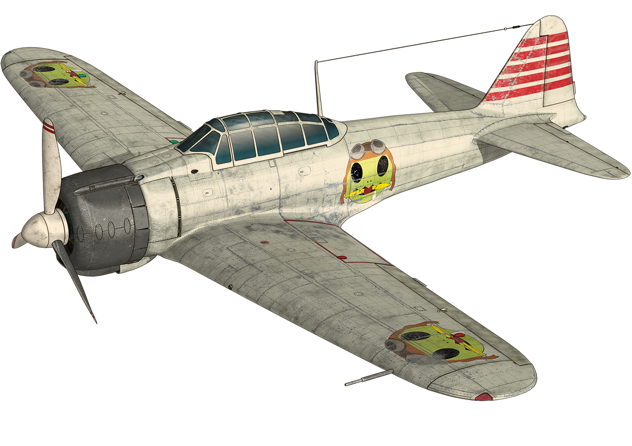 零戦二一型 戦闘機 Tvアニメ 荒野のコトブキ飛行隊 公式サイト